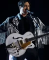 The Voice S26 Danny Joseph Fringe Leather Jacket