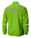 Theodora PullOver Stegaro Green Jacket Back