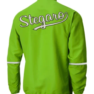 Theodora PullOver Stegaro Green Jacket Back