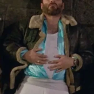 Vincent Heneine Shafted Shearling Jacket