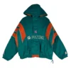 Vintage 90s Miami Dolphins Starter NFL Football Puffer Jacket