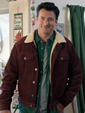 Wes Brown Deck the Walls Shearling Jacket