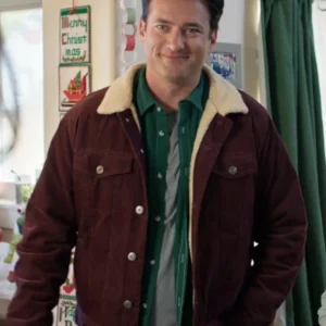 Wes Brown Deck the Walls Shearling Jacket