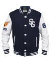 Winston Navy Blue American Football Stegaro Varsity Jacket