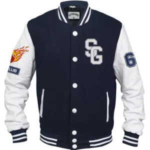 Winston Navy Blue American Football Stegaro Varsity Jacket