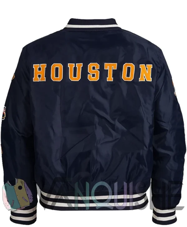 World Series Kate Upton Houston Astros Jacket back