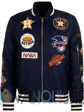 World Series Kate Upton Houston Astros Jacket front
