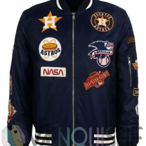 World Series Kate Upton Houston Astros Jacket front