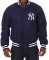 Yankees New York Varsity Blue Wool Jacket