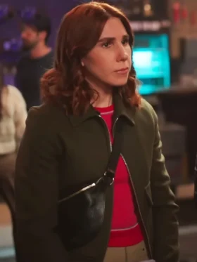 Zosia Mamet Laid S01 Green Bomber Jacket For Sale