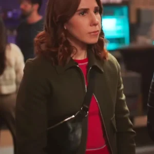 Zosia Mamet Laid S01 Green Bomber Jacket For Sale