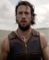 Aaron Taylor Johnson Kraven the Hunter Brown Vest