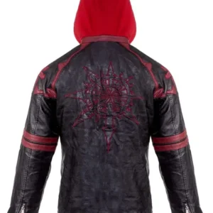 Acosta Warhammer 40000 Chaos Leather Jacket Back