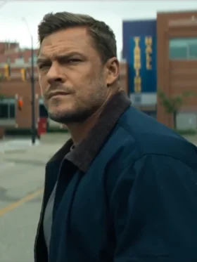 Alan Ritchson Reacher S03 Blue Jacket