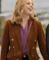 Alexandra Breckenridge Virgin River Brown Blazer