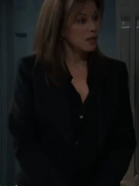 Alexis Davis General Hospital Black Blazer