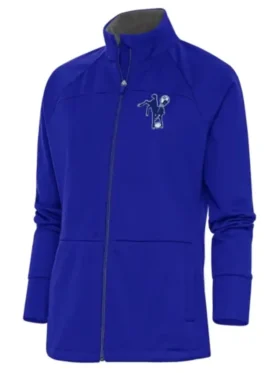 Alvah Okuneva Indianapolis Colts Blue Track Jacket