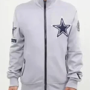 Archibald Dallas Cowboys Fleece Full Zip Track Jacket