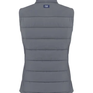 Arizona Cardinals Gray Rainier Full Zip Puffer Vest