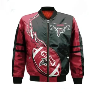 Atlanta Falcons 3D Printed Bomber Jacket