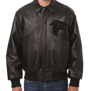 Atlanta Falcons Classic Men Leather Jacket