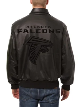 Atlanta Falcons Classic Men Leather Jacket For Sale