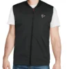 Atlanta Falcons Mens Black Full Zip Vest