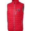 Atlanta Falcons Red Mens Puffer Vest