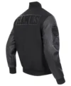 Atlanta Hawks Black Wool Varsity Jacket​ Back side