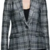 Ava Vitali Days Of Our Lives Plaid Blazer For Sale