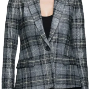 Ava Vitali Days Of Our Lives Plaid Blazer For Sale