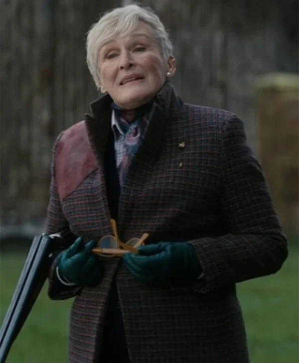 Back in Action Glenn Close Burgundy Blazer