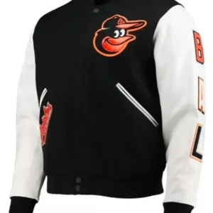 Baltimore Orioles Logo Black And White Jacket