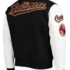 Baltimore Orioles Logo Black White Jacket