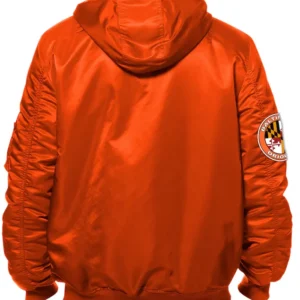 Baltimore Orioles Orange Bomber Jacket
