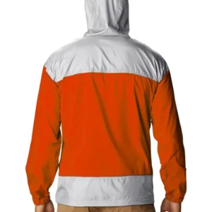 Baltimore Orioles Orange White Windbreaker Jacket