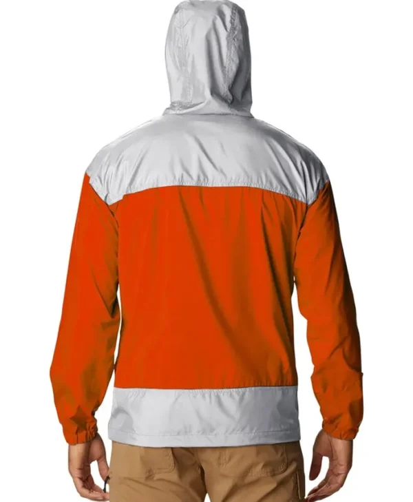 Baltimore Orioles Orange White Windbreaker Jacket