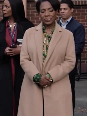 Barbara Howard Abbott Elementary Camel Brown Coat