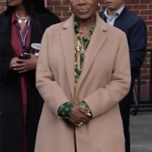 Barbara Howard Abbott Elementary Camel Brown Coat