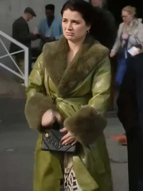 Becka Garvey Bad Sisters S02 Green Coat
