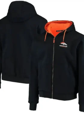 Bernice Miller NFL Denver Broncos Black Hooded Jacket
