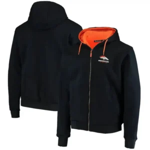 Bernice Miller NFL Denver Broncos Black Hooded Jacket