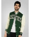 Boston Celtics Baseball Jacket