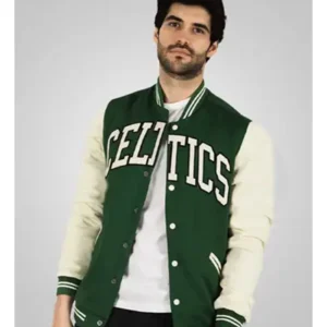 Boston Celtics Baseball Jacket