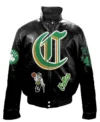 Boston Celtics Bomber Lether Jacket