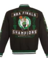 Boston Celtics Championship Jacket Back
