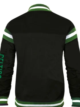 Boston Celtics Green Black Jacket Back