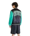 Boston Celtics Green Satin Jacket Back