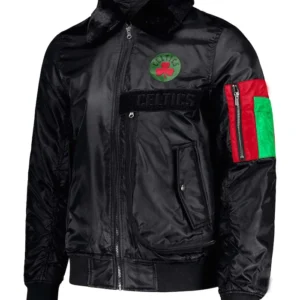 Boston Celtics Satin Starter Jacket