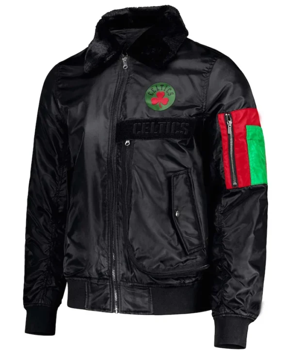 Boston Celtics Satin Starter Jacket
